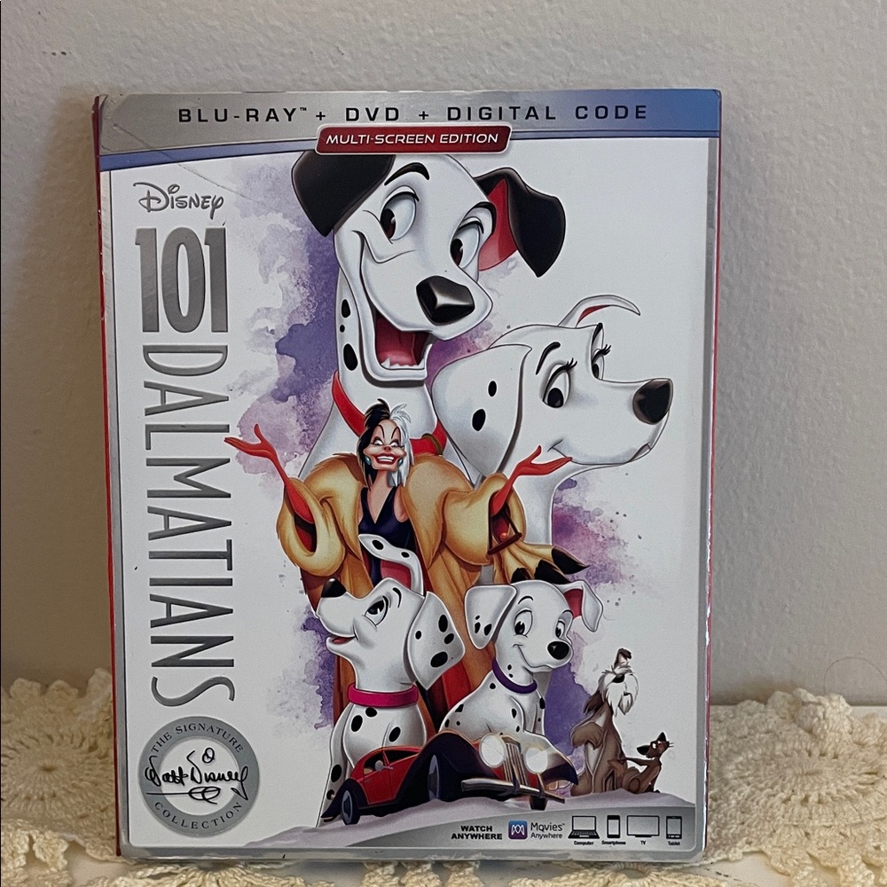 Disney 101 Dalmatians Multi-Screen Edition Blu-Ray + DVD + Dogital code